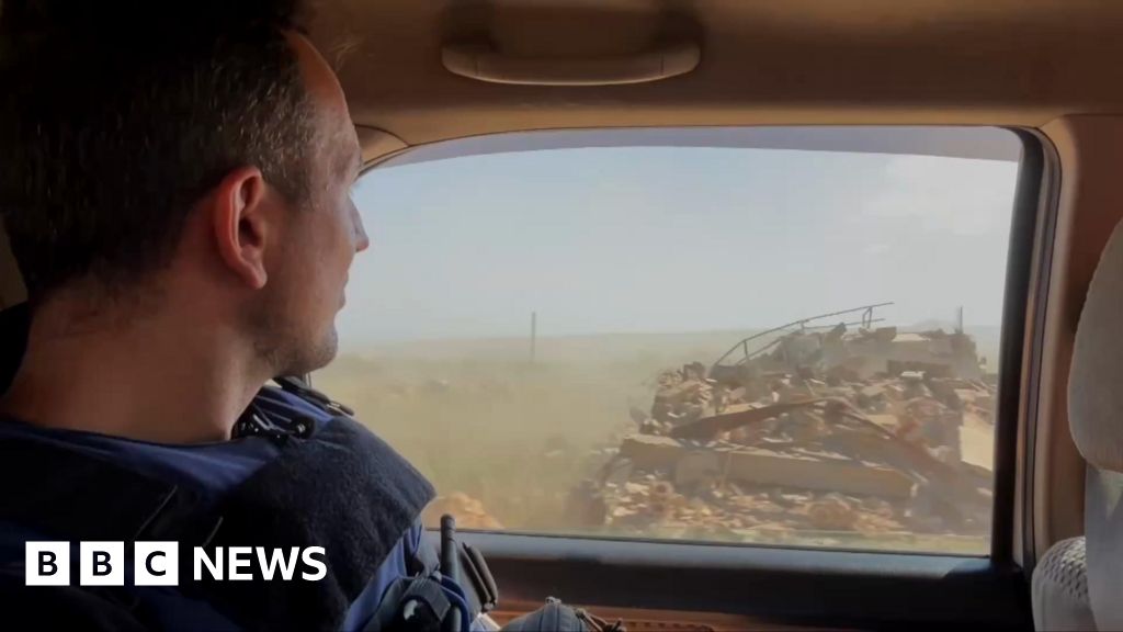 BBC, İsrail'in Güney Lübnan İşgali Altındaki Bölgeye Girdi