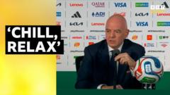 BBC Spor Editörü'nden Infantino'ya 'Kontrolü kaybettiniz mi?' sorusu