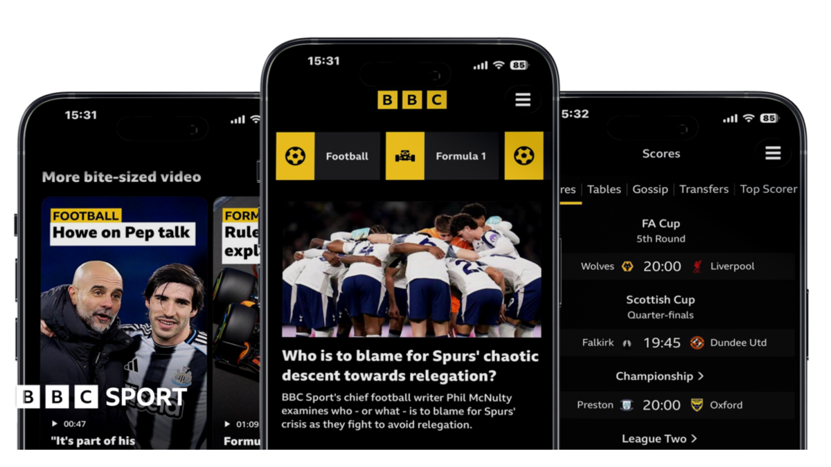 BBC Sport Uygulamasıyla Futbol ve Spor Haberleri Cebinizde