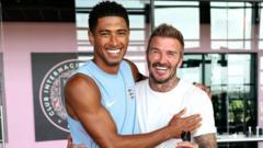 Beckham, ABD'de Dünya Kupası'nın Yüzü Olmayı Sürdürüyor