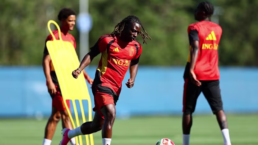 Belçikalı futbolcu Doku, Yeni Zelanda maçında 90 dakikaya hazır değil