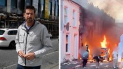 Belfast'ta Şiddet Olayları: Evler ve Araçlar Ateşe Verildi