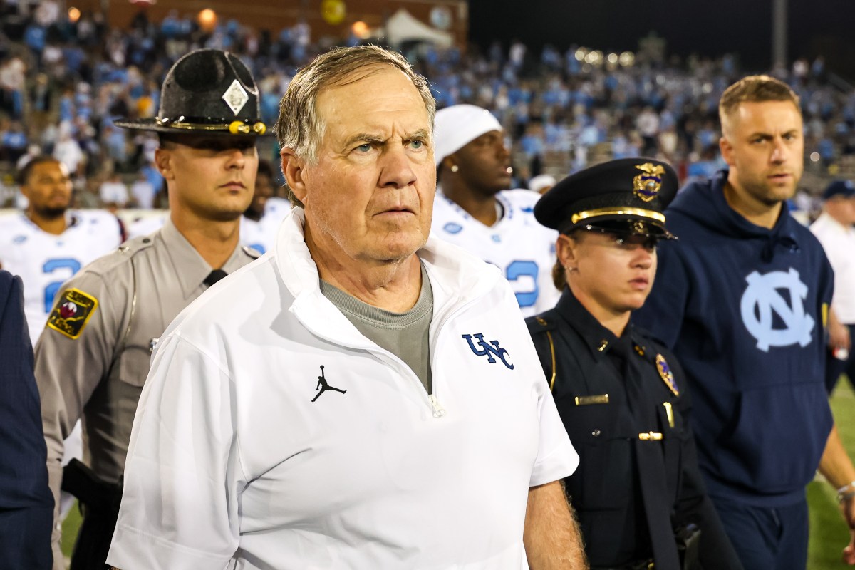 Belichick'in UNC kadrosunda görevden ayrılma