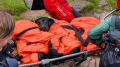 Ben Nevis'te Kurtarılan Köpeğin Çöp Esrar Yediği Şüphesi