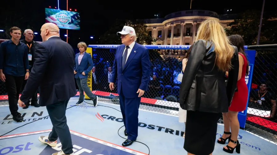 Beyaz Saray çimlerinde ‘UFC Freedom 250’ – Trump’ın gösteri diplomasisi