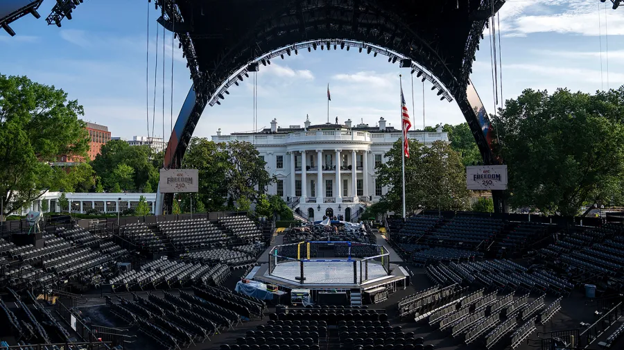 Beyaz Saray'da 'UFC Freedom 250': Dövüş Gecesi Siyasete Karışıyor