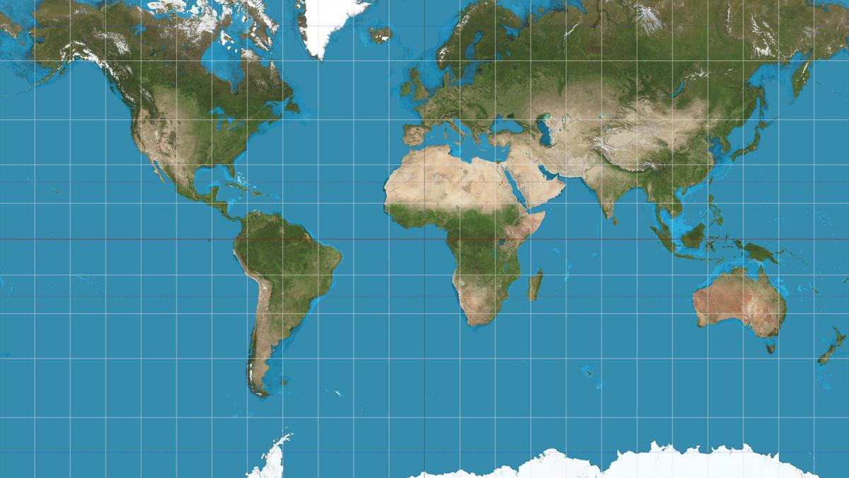 BM, Afrika'nın Gerçek Büyüklüğünü Gösteren Haritayı Destekledi