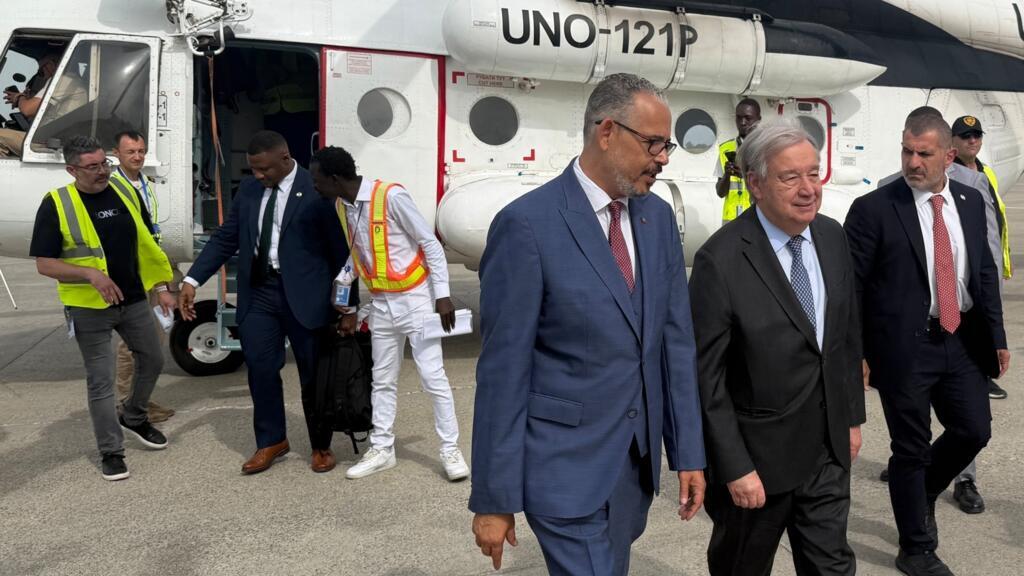BM Genel Sekreteri Haiti'de: Çetelere karşı yeni güç konuşlandırılmadan önce ziyaret