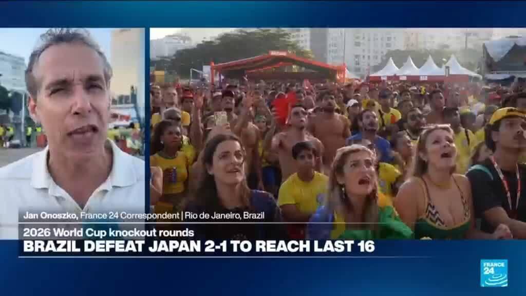 Brezilya Japonya'yı Son Anlarda Eledi: Rio'da Coşku