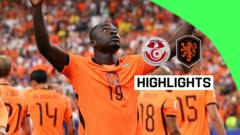 Brobbey yine gol attı: Tunus'u deviren Hollanda grup lideri
