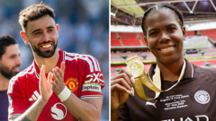 Bruno Fernandes ve Khadija Shaw, PFA Yılın Oyuncusu Ödüllerini Kazandı