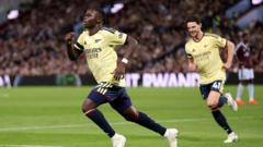 Bukayo Saka'nın Şovu: Aston Villa- Arsenal Maçında Yıldız