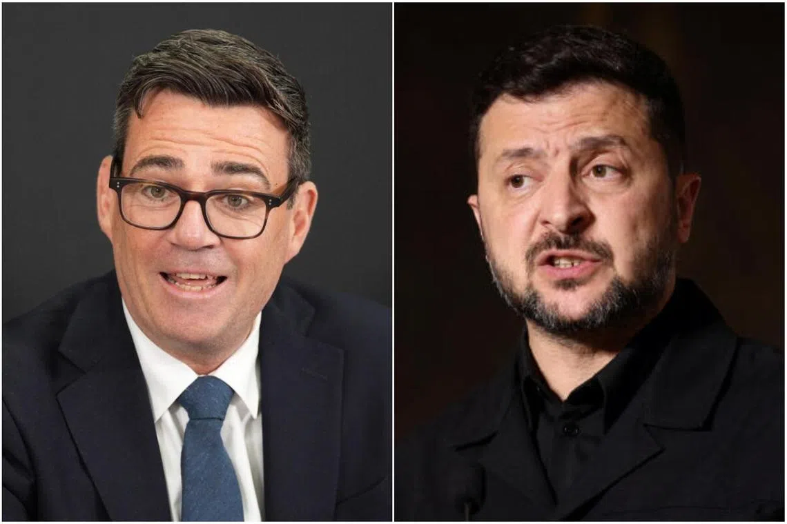 Burnham'ın İlk Yabancı Konuğu Zelenskiy