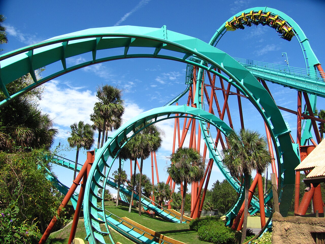 Busch Gardens'ın efsanevi roller coaster'ı Kumba 33 yıl sonra emekliye ayrılıyor