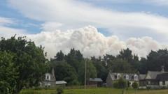 Cairngorms yangınında tahliye edilenler evlerine dönebildi