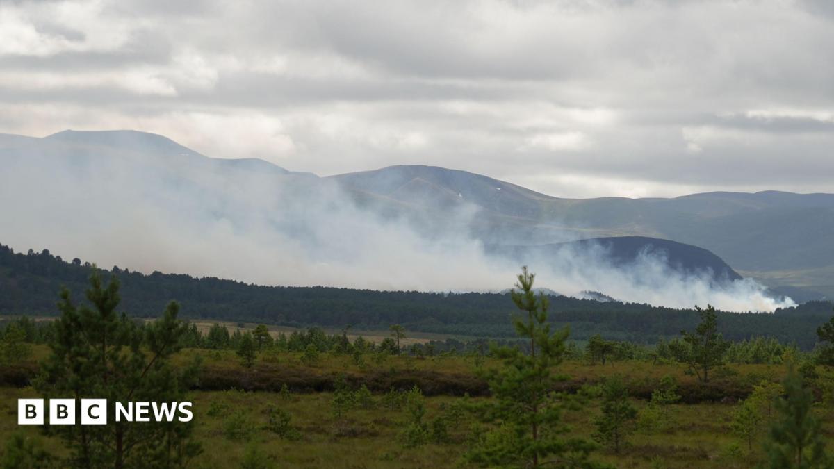 Cairngorms'ta yangın riski: Olağanüstü durum ilan edildi