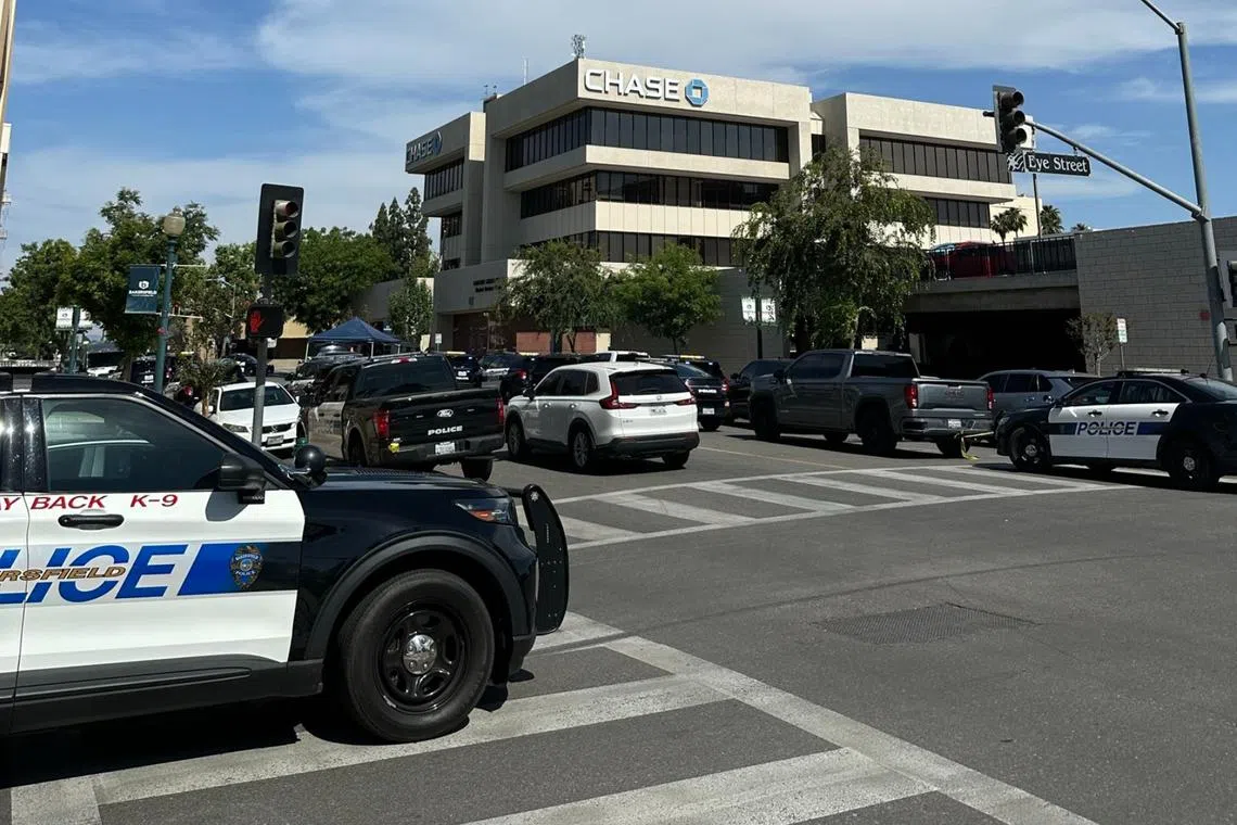 California'da banka rehine krizi: Polis bölgeyi kapattı