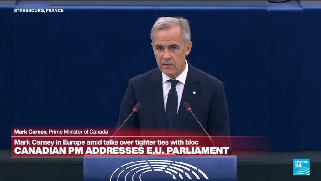 Carney, AB Parlamentosu'nda konuştu: Trump'tan 'düşmanca eylem' uyarısı