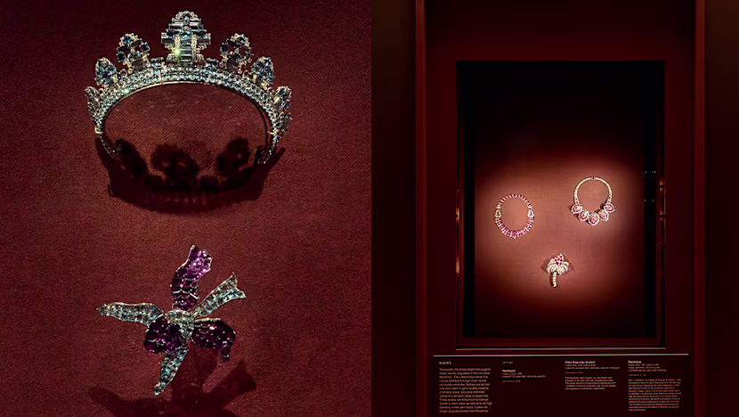 Cartier'in Tarihi Taçları Melbourne'de Sergileniyor