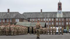 Catterick Garrison Yangını Gece Boyu Sürebilir