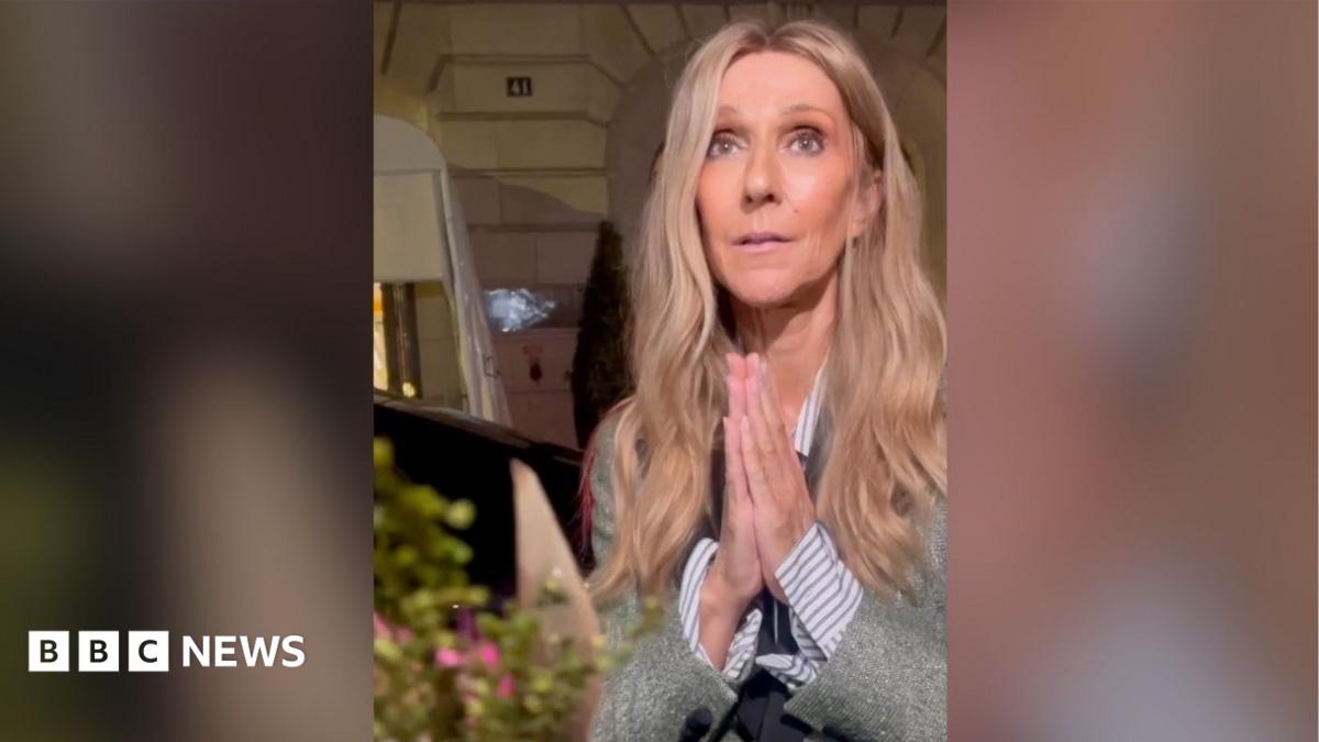 Céline Dion Paris'te Hayranlarıyla Buluştu