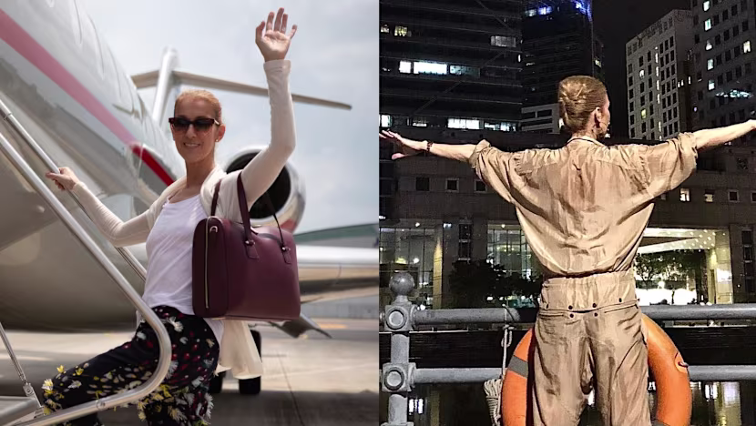 Celine Dion Singapur'dan Sosyal Medyada Bahsetti, Hayranlarını Heyecanlandırdı