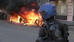 Cenevre'de G7 Zirvesi Öncesi Protestocular ve Polis Çatıştı