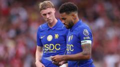 Chelsea'nin 349 Milyon Sterlinlik Harcamasına Rağmen Orta Saha Krizi: İki Sağ Bekle Arsenal Karşısında