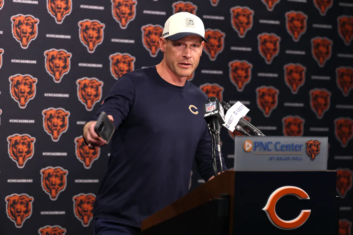 Chicago Bears Teknik Direktörü Johnson'dan Basın Toplantısında Tepki