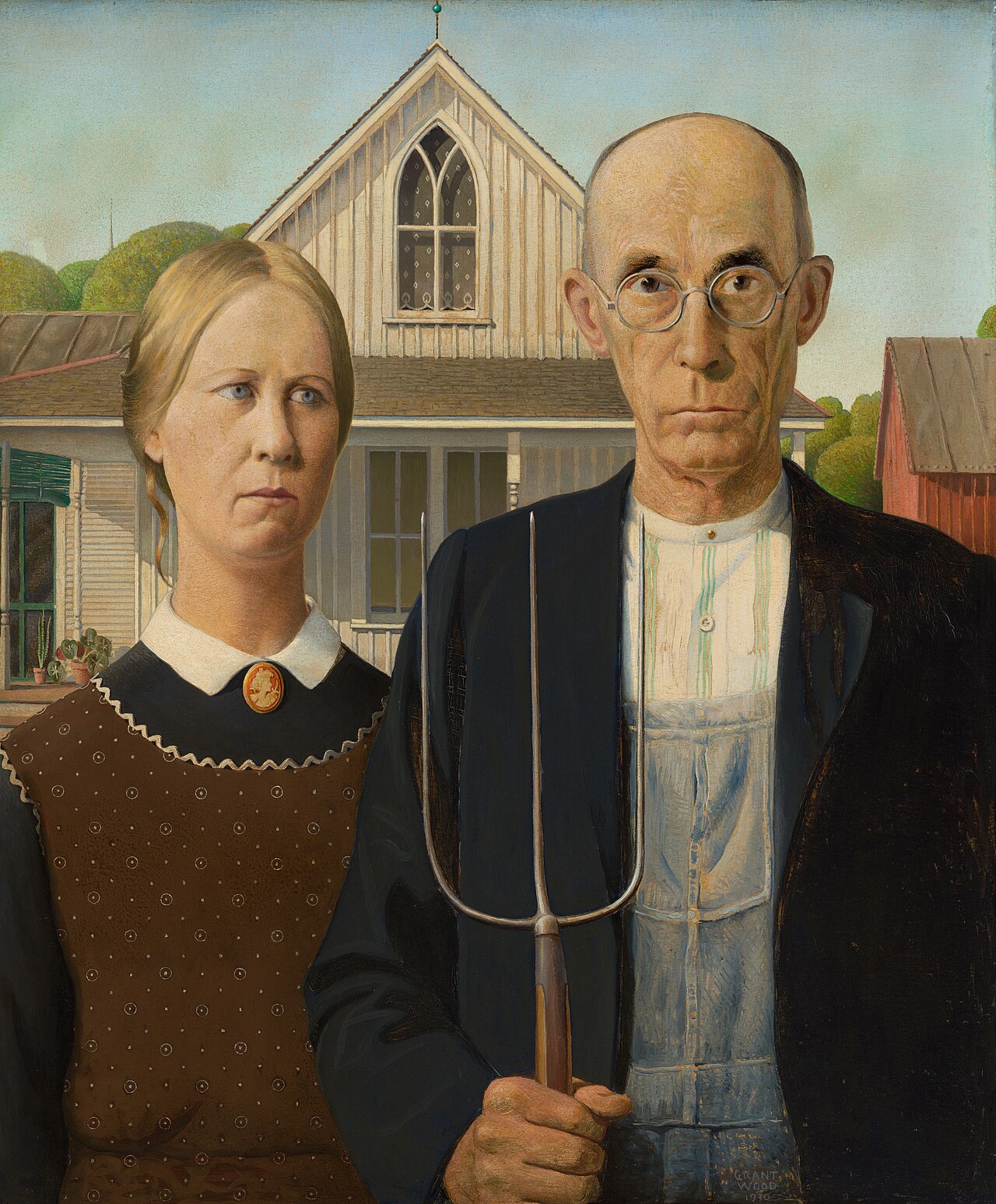 Chicago Sanat Enstitüsü'ndeki 'American Gothic' tablosunun hikayesi