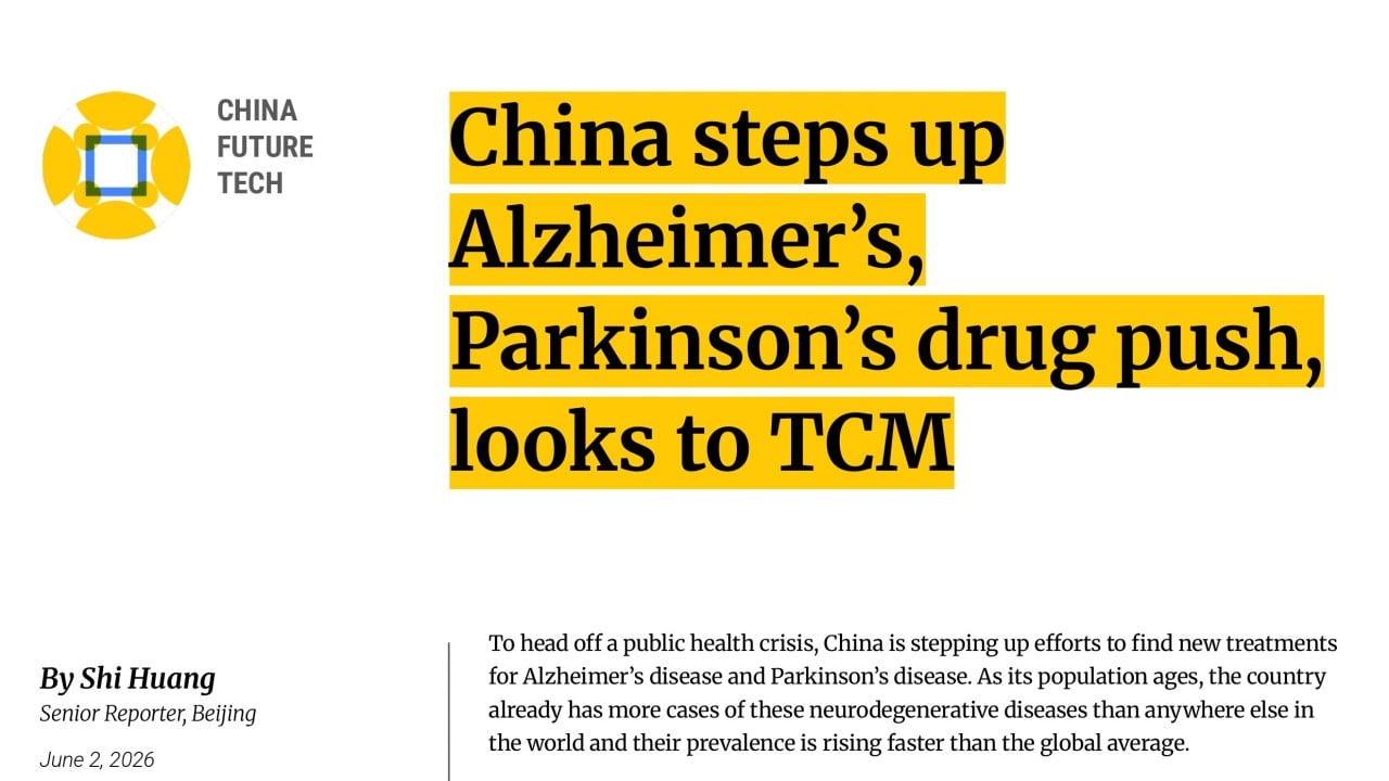 Çin, Alzheimer ve Parkinson için TCM ile yeni ilaçlar geliştiriyor