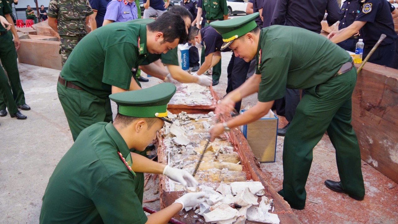 Çin fil dişi yasağına rağmen Vietnamlı çeteler ticareti sürdürüyor