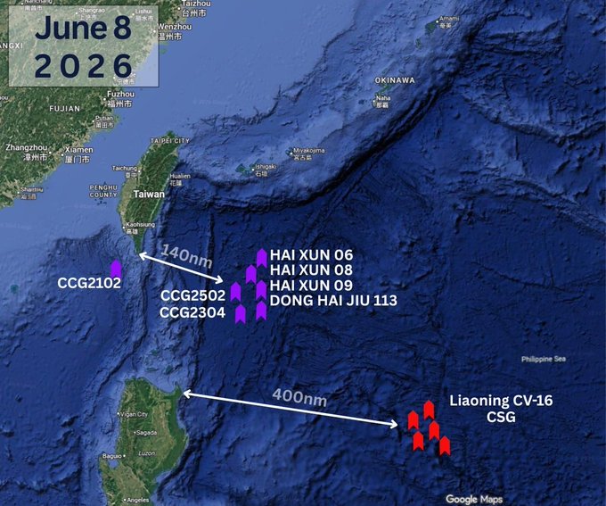 Çin savaş gemileri Tayvan açıklarında: Filipinler ve Japonya ile kriz