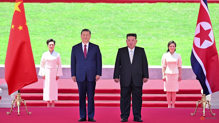 Çin'den Kuzey Kore'ye tam destek: Xi, Pyongyang'da
