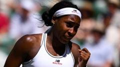 Coco Gauff Wimbledon'da İlk Yarı Finaline Yükseldi