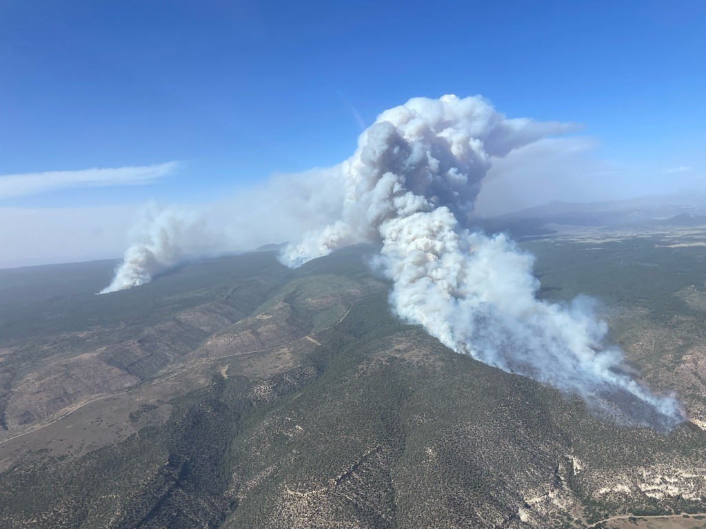 Colorado-Utah Sınırındaki Yangında Dördüncü İtfaiyeci Hayatını Kaybetti