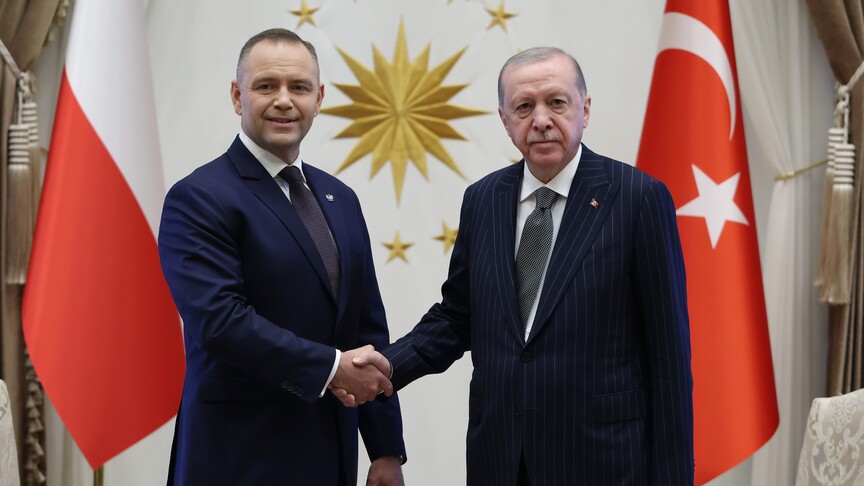 Cumhurbaşkanı Erdoğan, Polonyalı mevkidaşı Nawrocki'yi Ankara'da ağırladı
