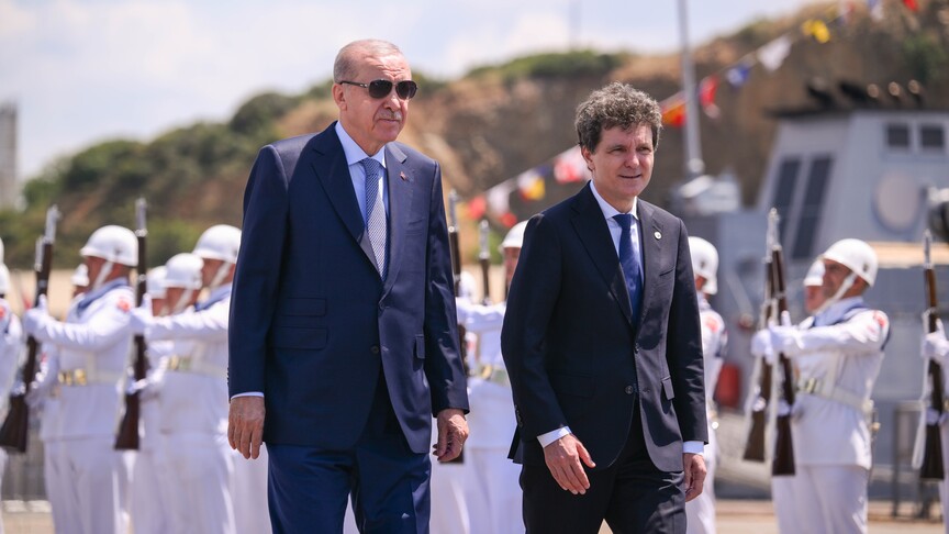 Cumhurbaşkanı Erdoğan, Romanya Mevkidaşı İohannis ile Bir Araya Geldi