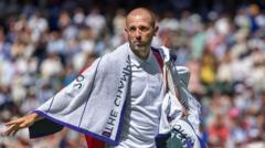 Dan Evans Wimbledon'da ana tablo için elemelere kaldı