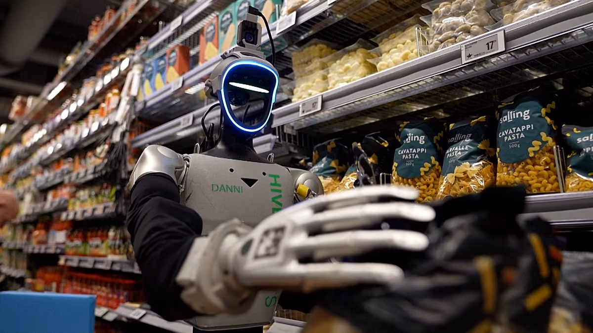 Danimarka'da marketlerde insansı robot dönemi: Gece mesailerine çözüm