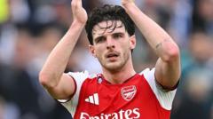 Declan Rice Arsenal ile Yeni Sözleşmeye Yakın