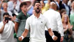 Djokovic beş setlik maratonu kazanarak Sinner ile eşleşti