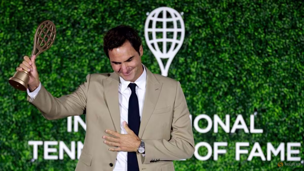 Duygusal Federer, Onur Listesi'ne Girişinde Sevgisini ve Minnettarlığını Dile Getirdi