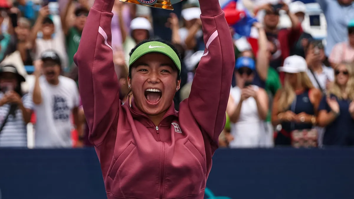 Eala WTA'da ilk zaferini kazandı, Fritz Washington'da şampiyon