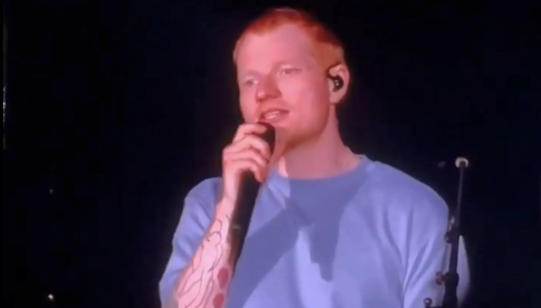 Ed Sheeran Gazze Sözleriyle Konsere Başladı
