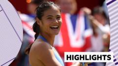 Raducanu, Queen's'te çeyrek finale yükseldi