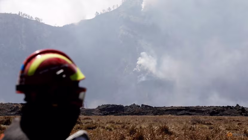 Endonezya'nın Bromo Dağı'ndaki yangın söndürüldü, yeni sıcak noktalar belirdi