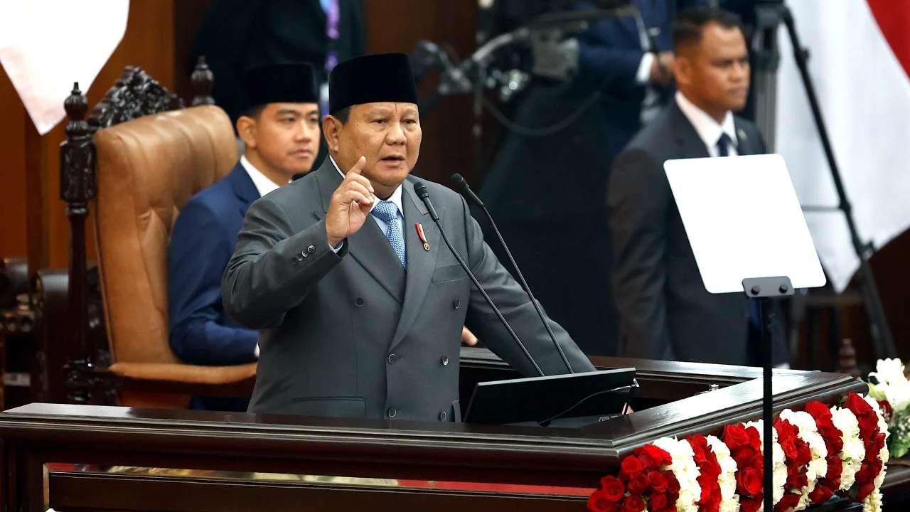 Endonezya Cumhurbaşkanı Prabowo, Bağımsızlık Günü konuşmasında gıda yeterliliğini savundu