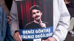 Erdoğan'a Hakaret Suçundan Mahkum Olan Komedyen Deniz Göktaş Tahliye Ediliyor
