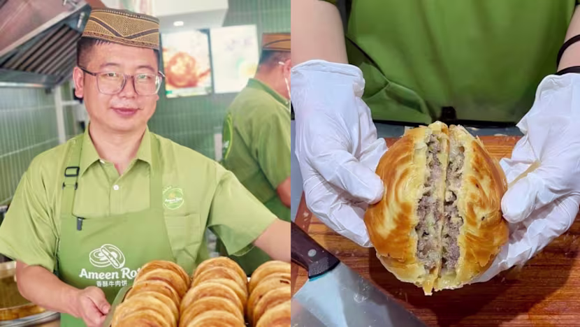 Eski Öğretmen, Singapur'da Çinli Müslüman Sığır Eti Roti İşi Kurdu